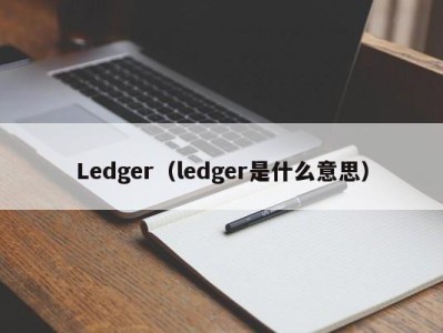 Ledger（ledger是什么意思）